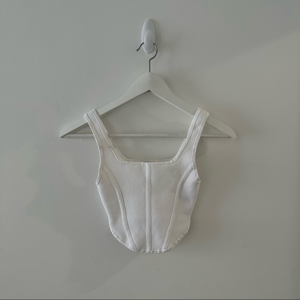 Aritizia Sculpt Knit Bustier Tank size 2XS